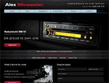 Tablet Screenshot of alexminassian.com